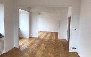 appartement après travaux de plafonnage